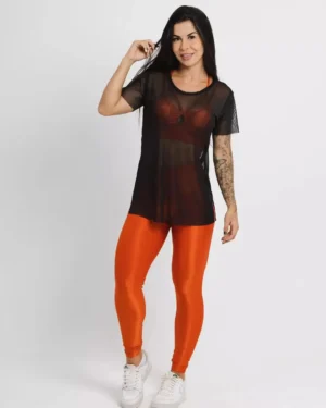 Camiseta Clássica Tule Preto