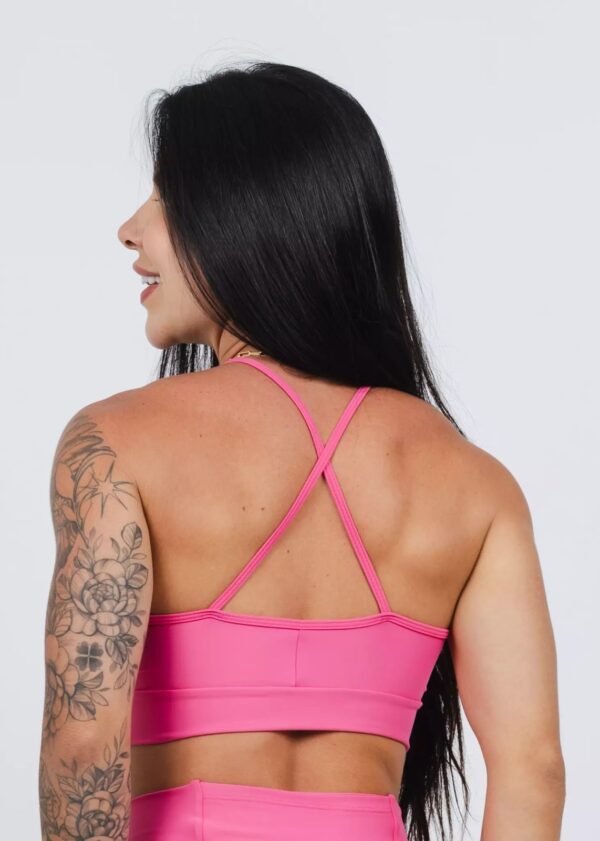 Top Ágata Suplex Avulso Rosa Taffy - Imagem 3