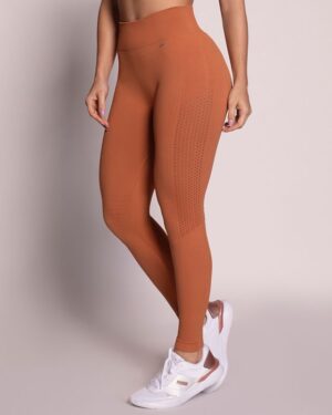 Legging Sem Costura Marrom