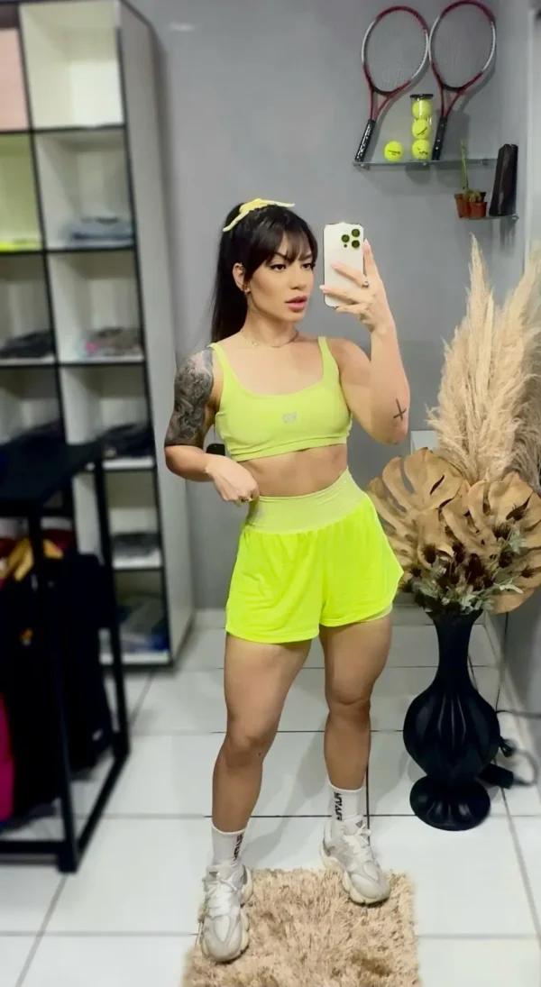 Conjunto Short Duplo + Top  Joy Suplex - Imagem 5
