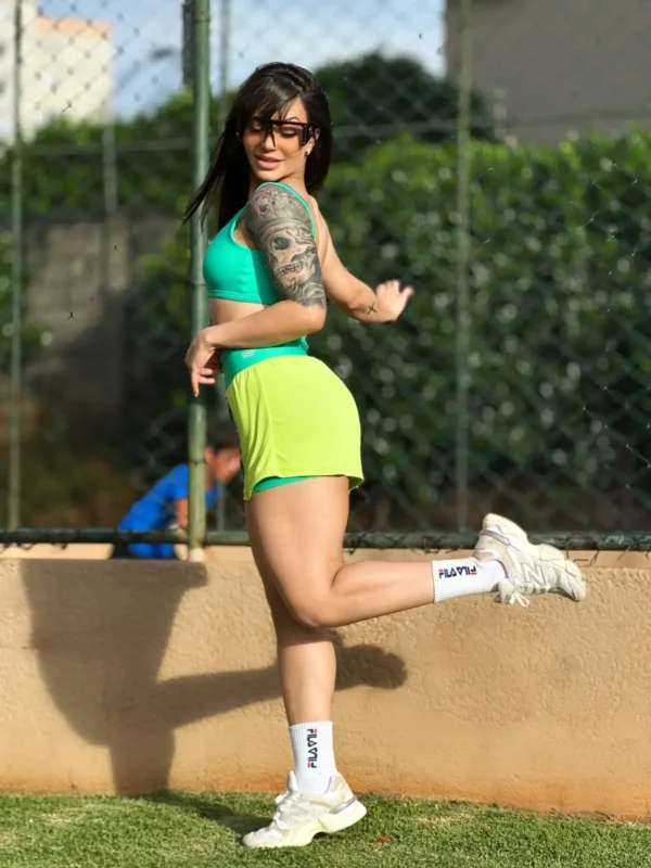 Conjunto Short Duplo + Top  Joy Suplex - Imagem 3